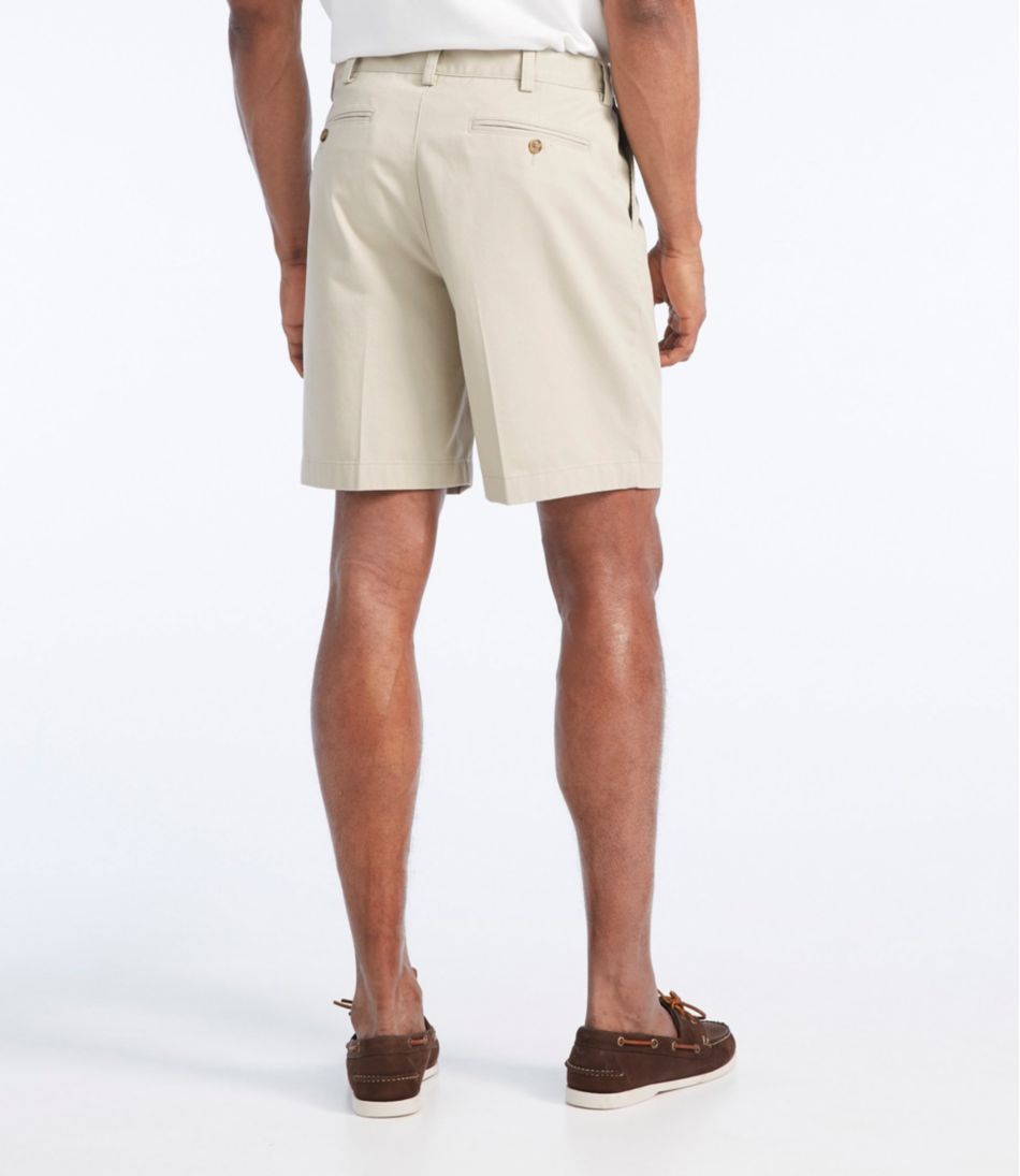 L.L.Bean On Sale | Men's Wrinkle-Free Double L® Chino Shorts, Natural Fit, Hidden Comfort Waist, 8"