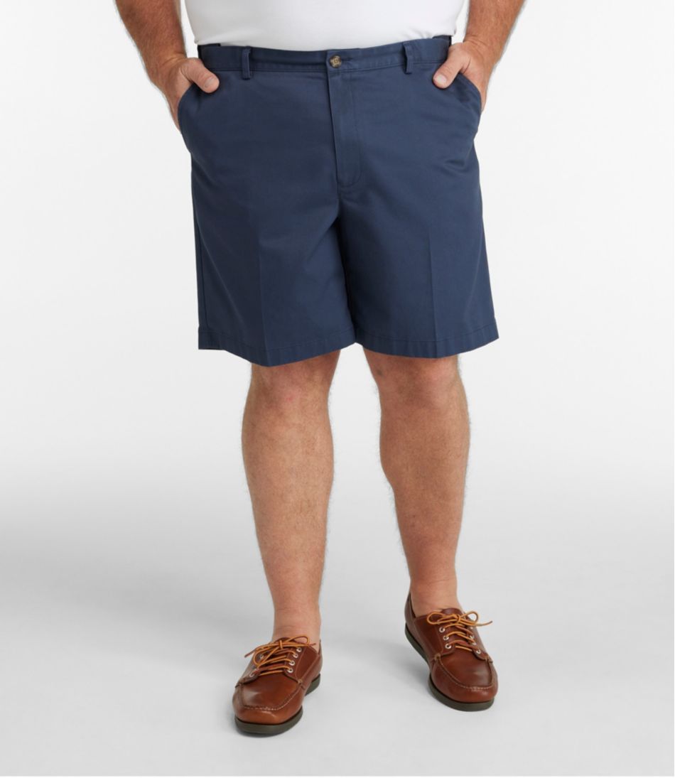 L.L.Bean On Sale | Men's Wrinkle-Free Double L® Chino Shorts, Natural Fit, Hidden Comfort Waist, 8"
