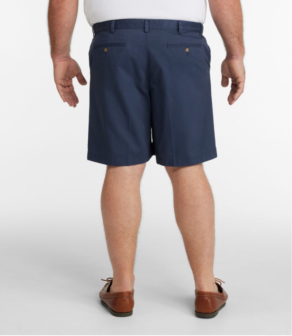 L.L.Bean On Sale | Men's Wrinkle-Free Double L® Chino Shorts, Natural Fit, Hidden Comfort Waist, 8"