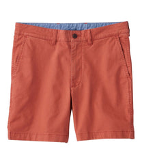 L.L.Bean Sale | Men's Lakewashed® Stretch Khaki Shorts, 6"