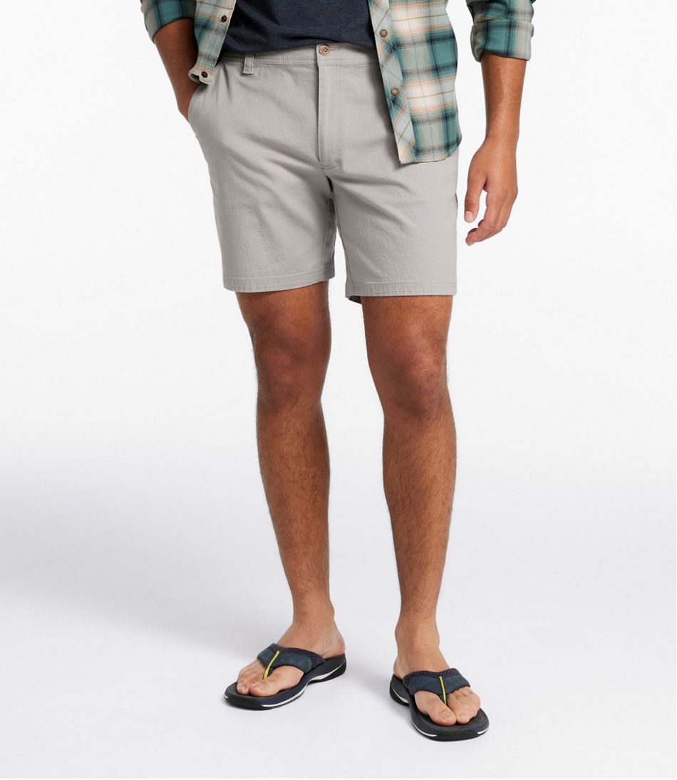 L.L.Bean Online | Men's Explorer Ripstop Shorts, Fixed Waist, 8"
