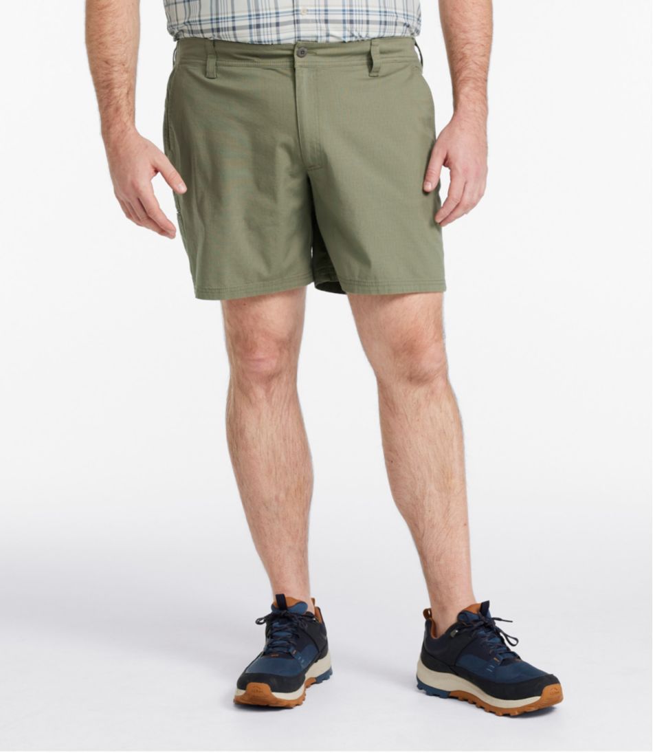 L.L.Bean Online | Men's Explorer Ripstop Shorts, Fixed Waist, 8"