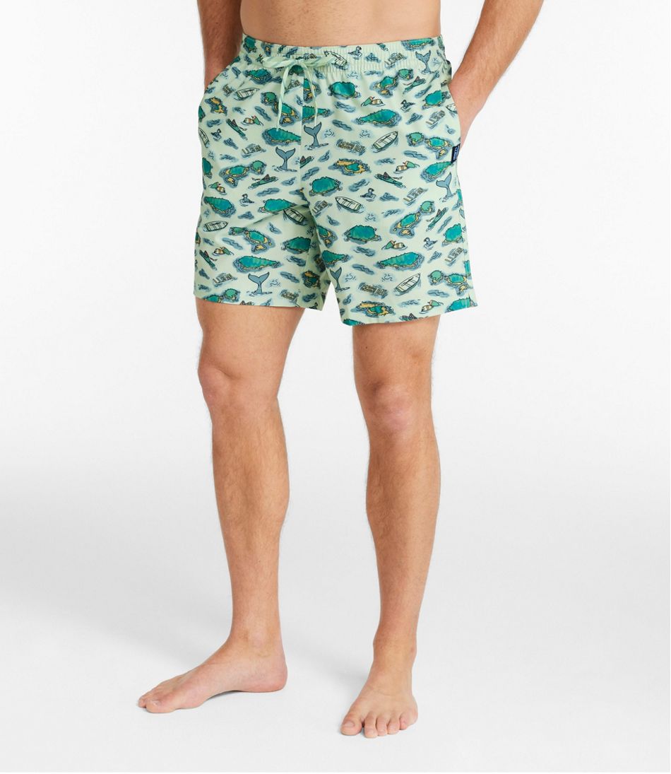 L.L.Bean For Sale | Men's Bold Coast Swim Trunks, 7"