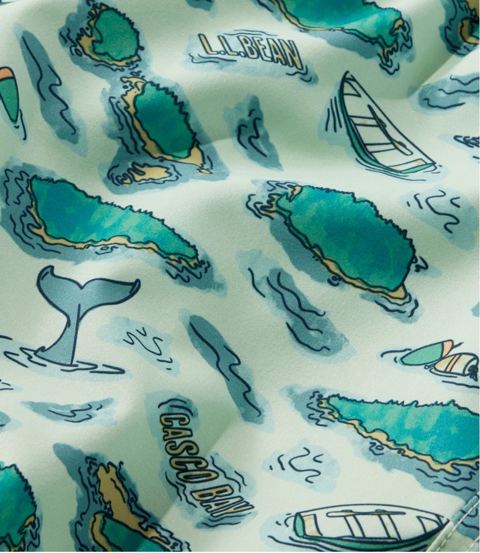 L.L.Bean For Sale | Men's Bold Coast Swim Trunks, 7"