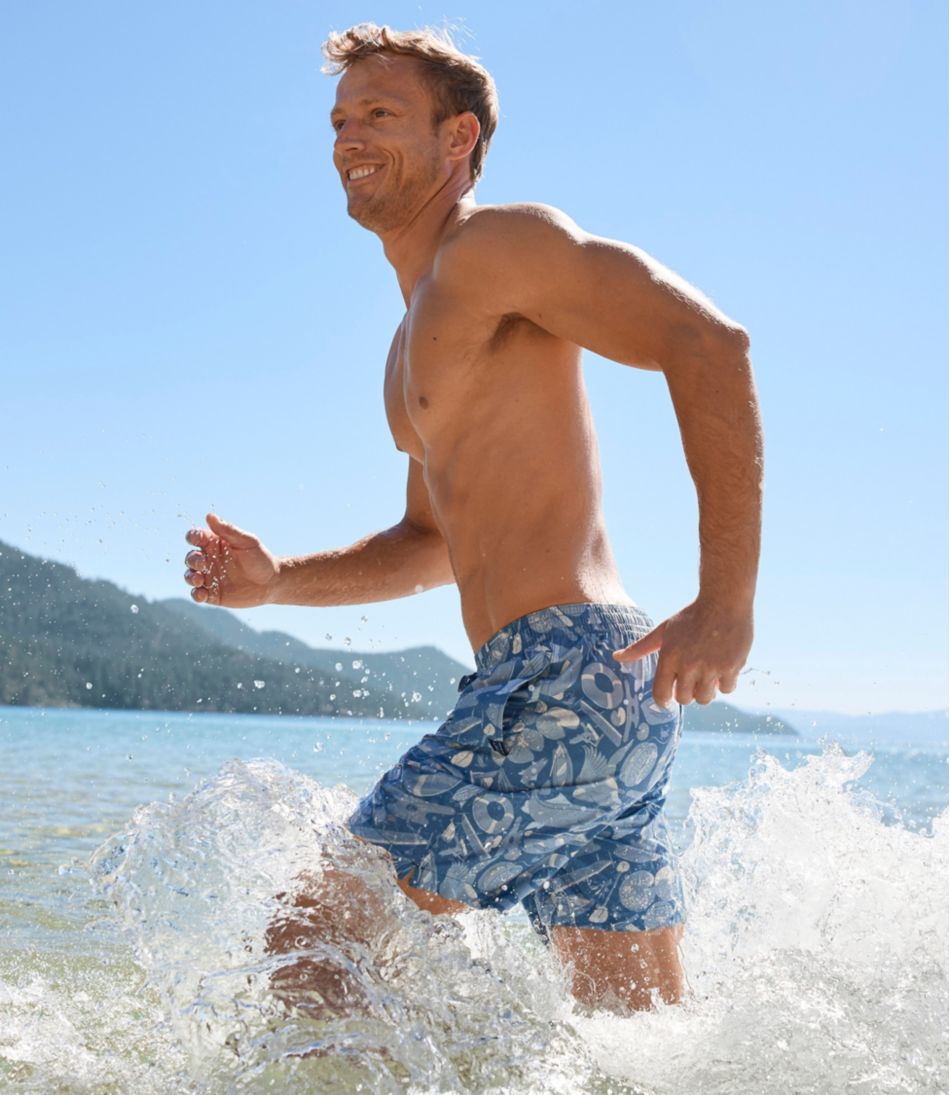 L.L.Bean For Sale | Men's Bold Coast Swim Trunks, 7"