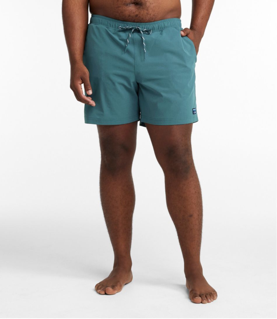 L.L.Bean Online | Men's Vacationland Stretch Swim Trunks, 6"