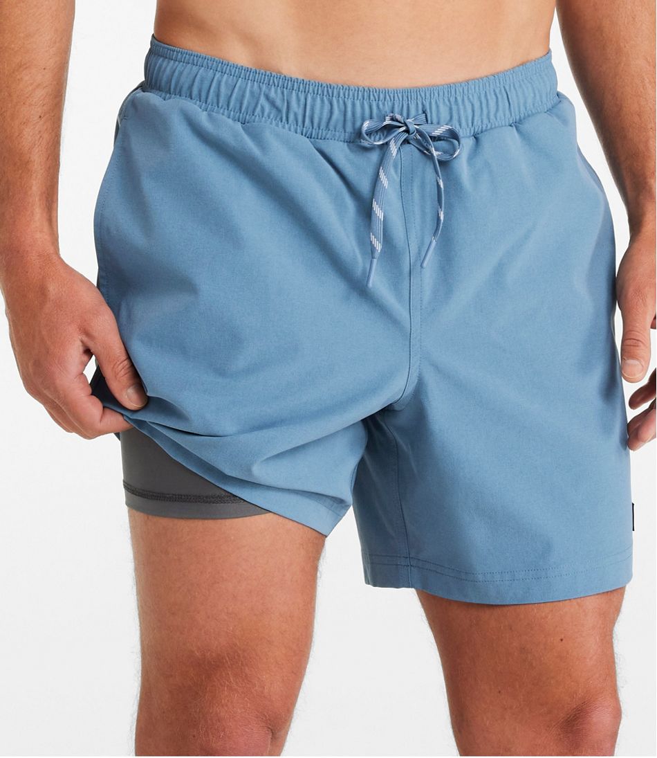 L.L.Bean Online | Men's Vacationland Stretch Swim Trunks, 6"