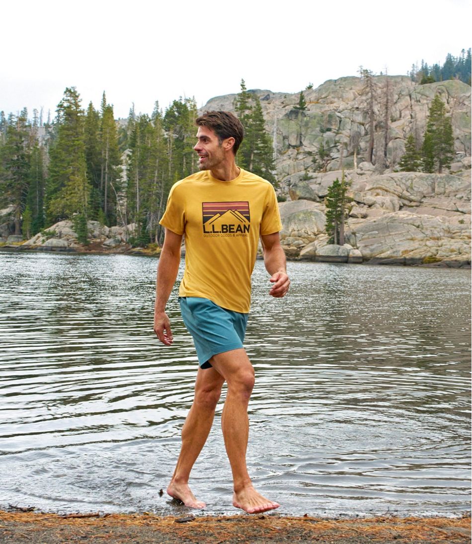 L.L.Bean Online | Men's Vacationland Stretch Swim Trunks, 6"