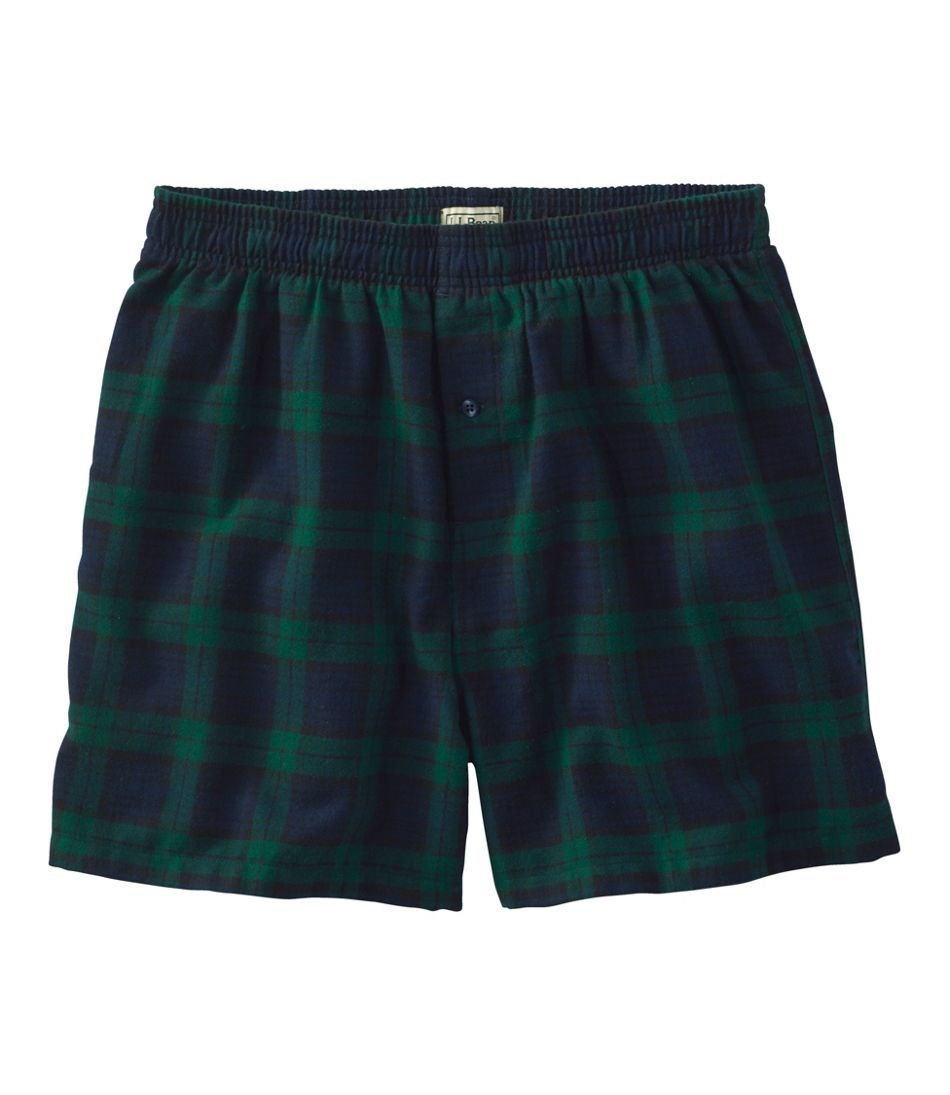 L.L.Bean Outlet | Men's Scotch Plaid Flannel Boxers