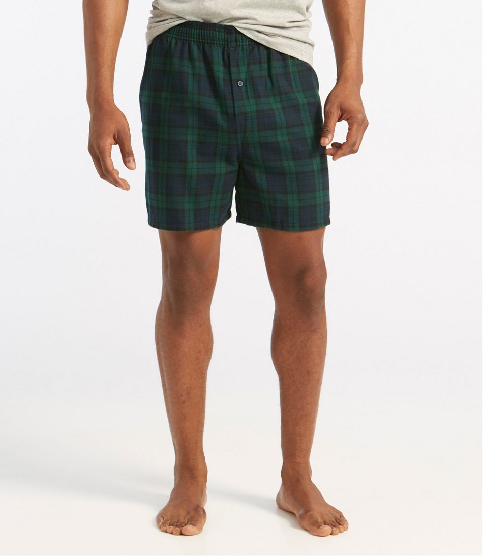 L.L.Bean Outlet | Men's Scotch Plaid Flannel Boxers