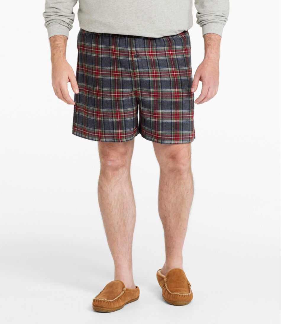 L.L.Bean Outlet | Men's Scotch Plaid Flannel Boxers