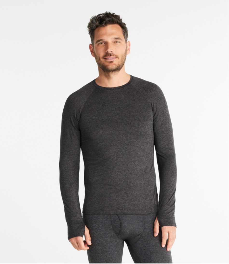 L.L.Bean Sale | Men's Simple Soft Base Layer, Crew