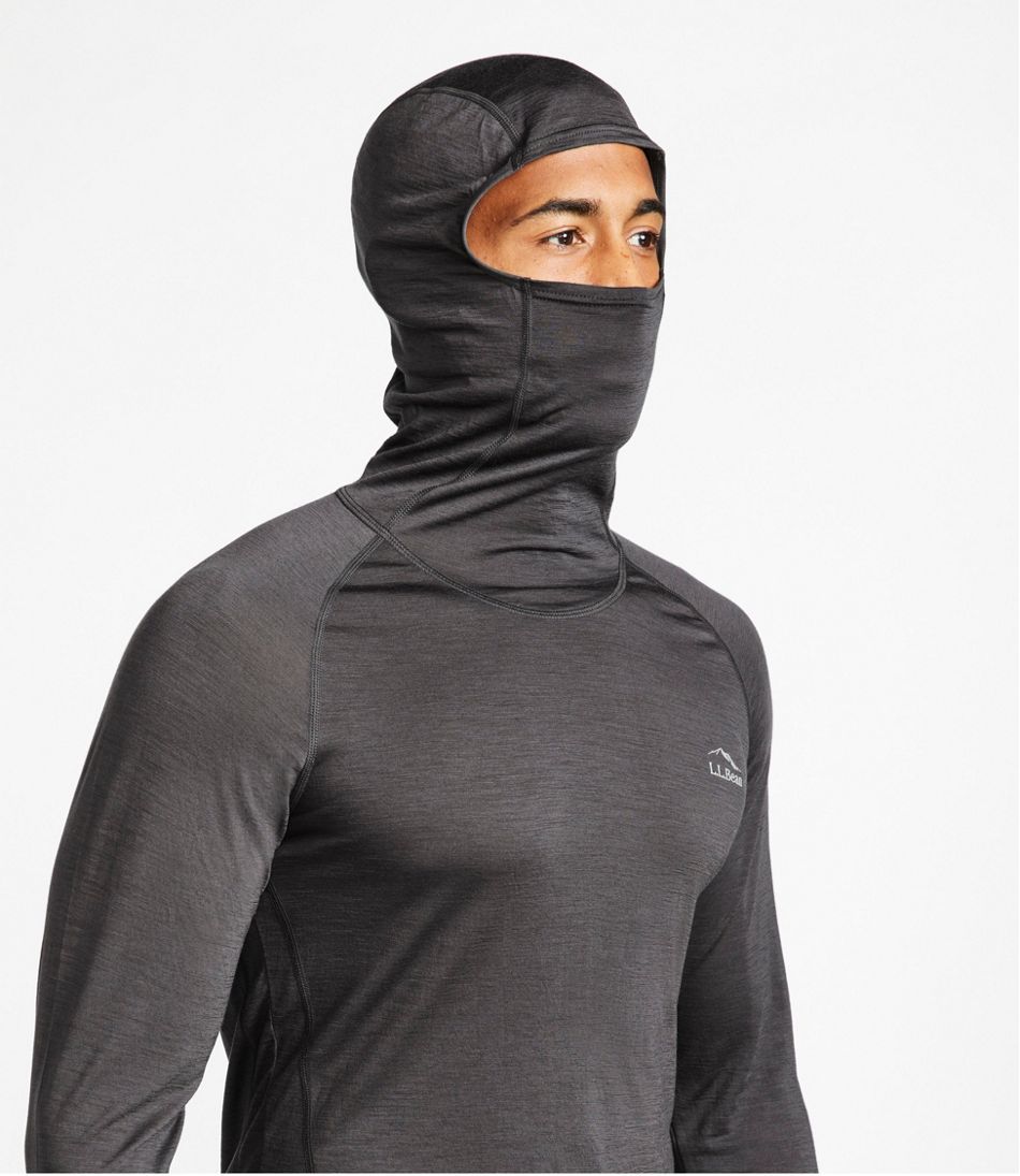 L.L.Bean Sale | Men's Cresta Wool Ultralight 150 Base Layer, Hoodie