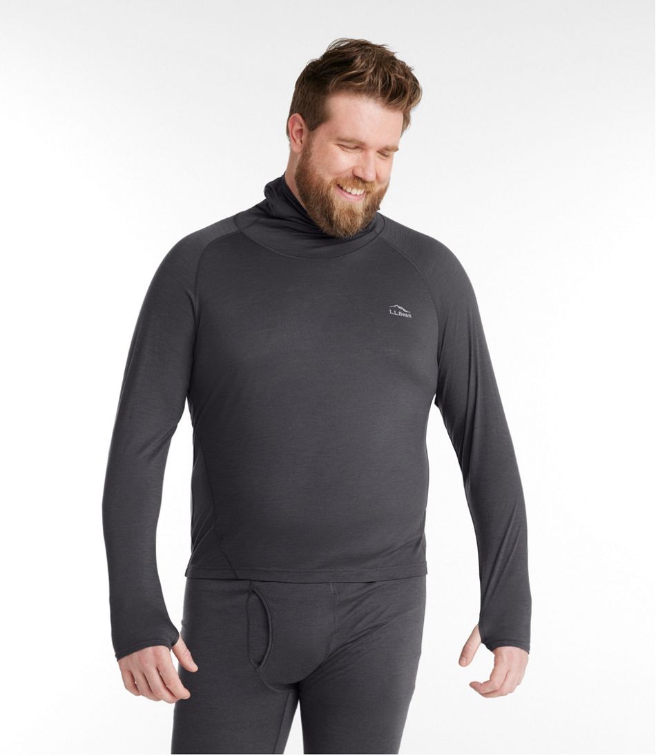 L.L.Bean Sale | Men's Cresta Wool Ultralight 150 Base Layer, Hoodie