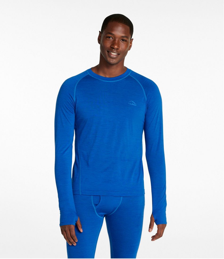 L.L.Bean US | Men's Cresta Ultralight 150 Crew Top, Stripe