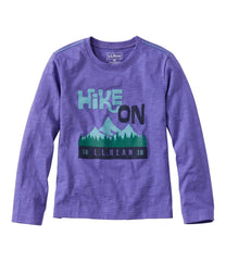 L.L.Bean US | Kids' Graphic Tee, Long-Sleeve Glow-in-the-Dark
