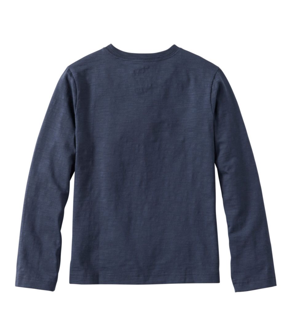 L.L.Bean US | Kids' Graphic Tee, Long-Sleeve Glow-in-the-Dark