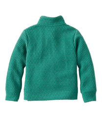 L.L.Bean Outlet | Toddlers' Ridgeknit Pullover, Glow-in-the-Dark Quarter-Zip