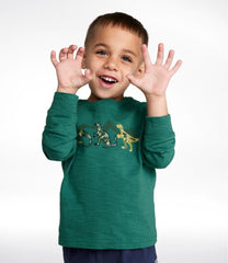 L.L.Bean US | Infants' and Toddlers' Graphic Tee, Long-Sleeve Glow-in-the-Dark