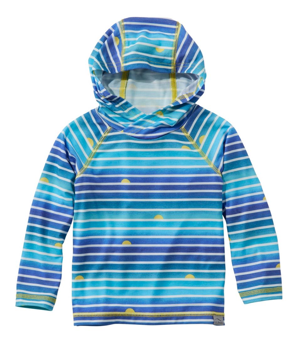 L.L.Bean For Sale | Toddlers' Everyday SunSmart® Hooded Tee, Long-Sleeve Stripe