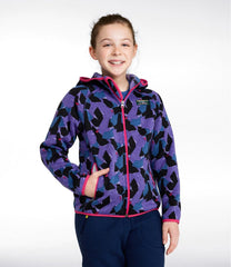 L.L.Bean | Kids' Sweater Fleece, Hooded Print