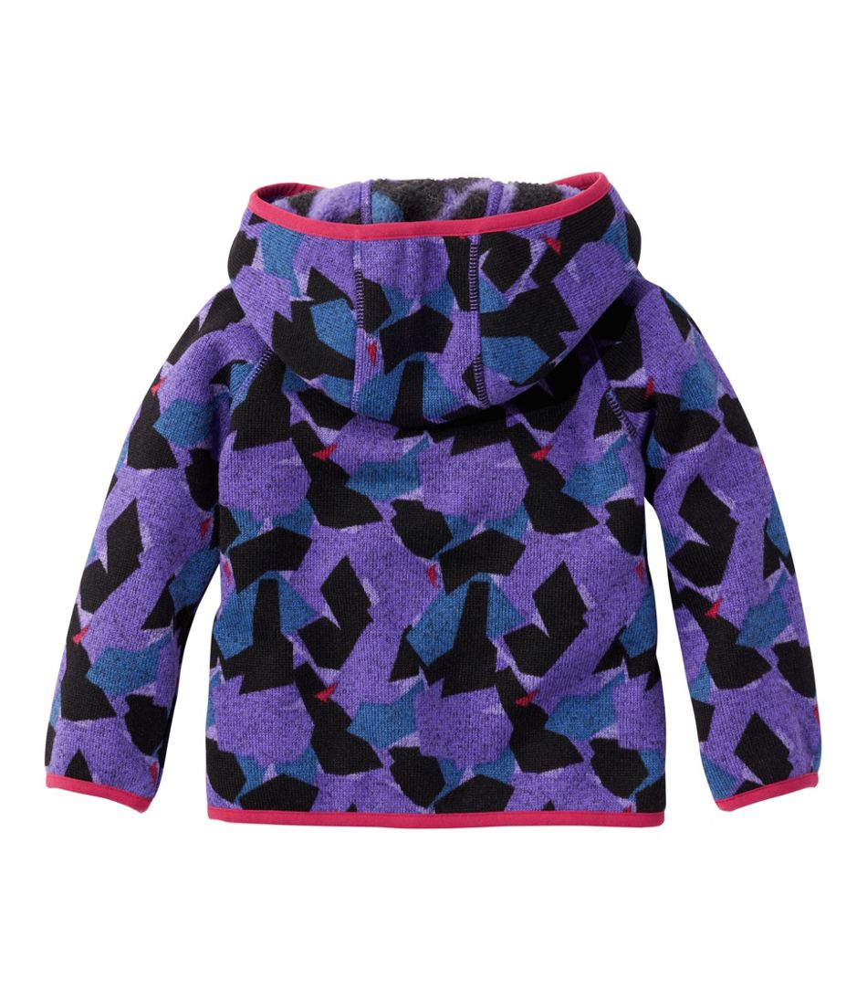 L.L.Bean Sale | Infants' and Toddlers' Sweater Fleece, Full-Zip Print
