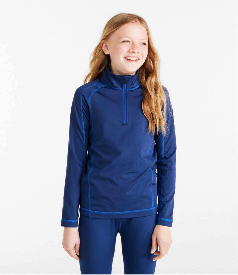 L.L.Bean Online | Kids' Wicked Warm Long Underwear, Expedition-Weight Top