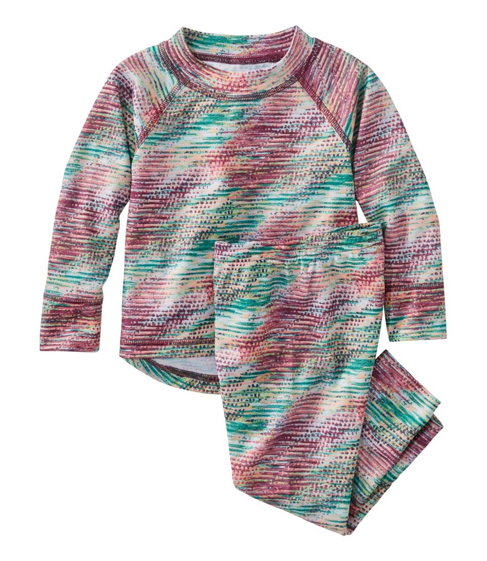 L.L.Bean On Sale | Toddlers' Wicked Warm Midweight Underwear Set, Print