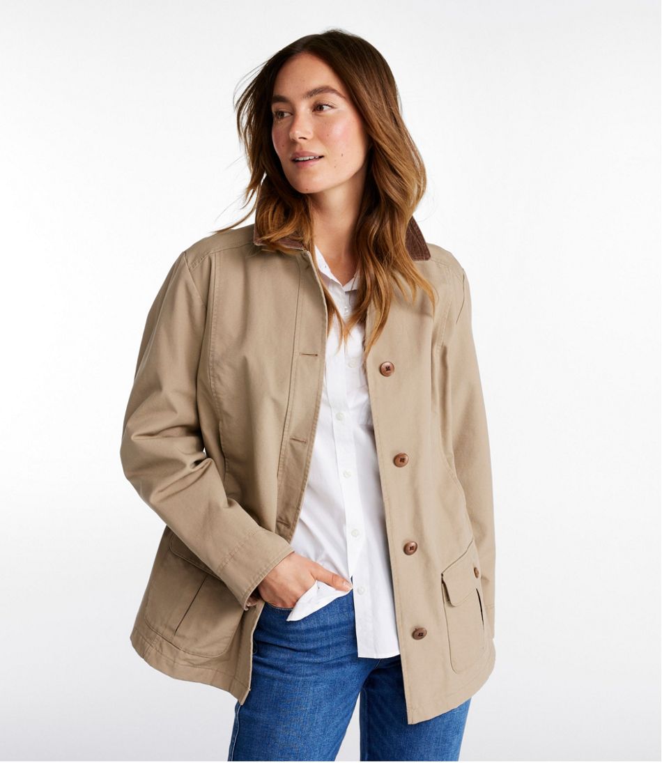 L.L.Bean Outlet | Women's Adirondack Barn Coat, Flannel-Lined