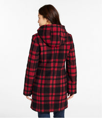 L.L.Bean New | Women's Classic Lambswool Duffel Coat, Pattern