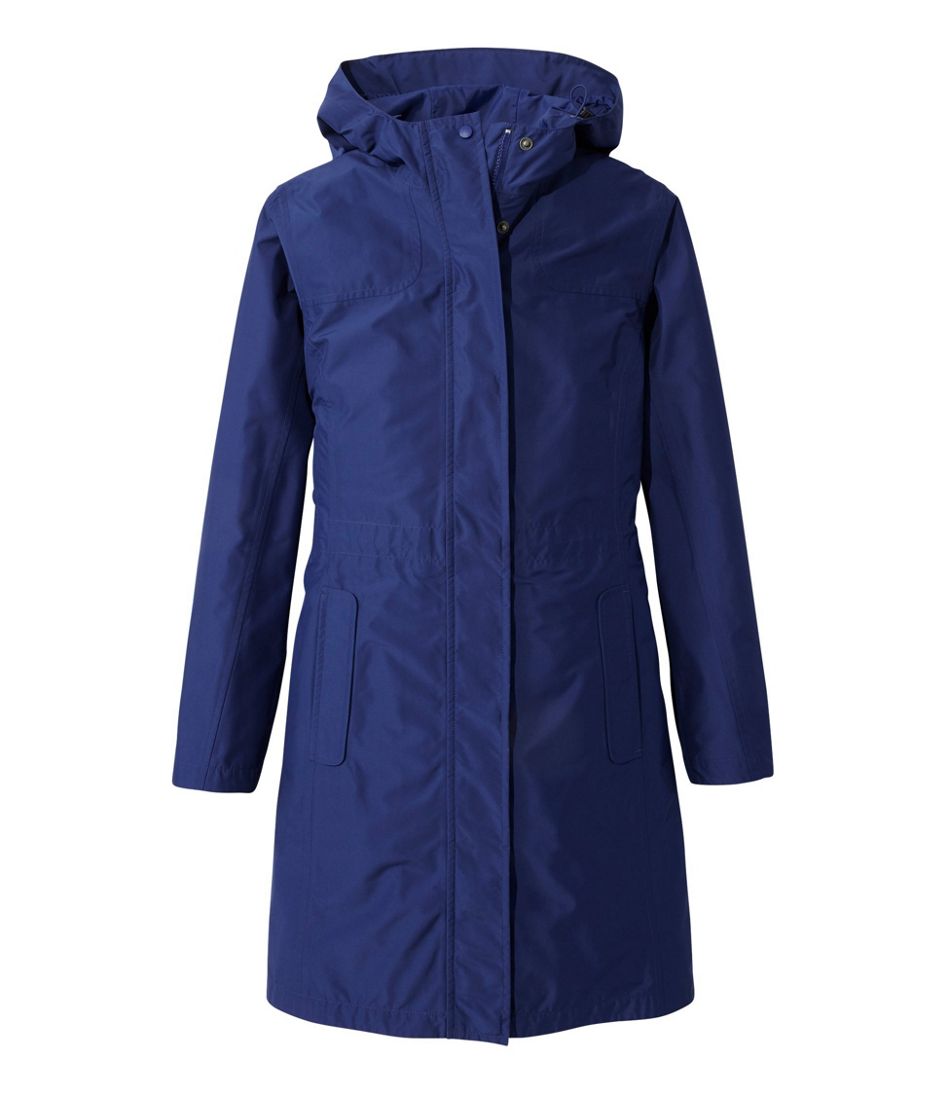 L.L.Bean US | Women's H2OFF Raincoat, Mesh-Lined