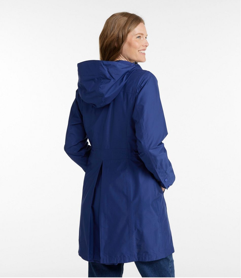 L.L.Bean US | Women's H2OFF Raincoat, Mesh-Lined
