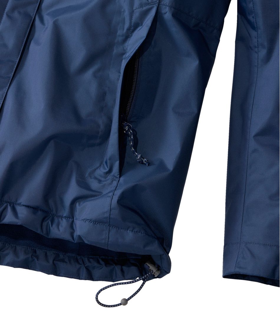 L.L.Bean New | Women's Trail Model Rain Jacket, Fleece-Lined