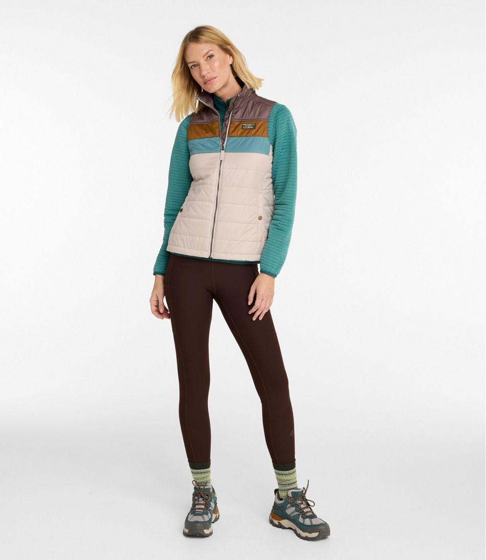 L.L.Bean For Sale | Women's Mountain Classic Puffer Vest, Colorblock