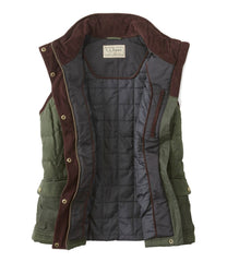 L.L.Bean New | Women's Upcountry Waxed Cotton Down Vest