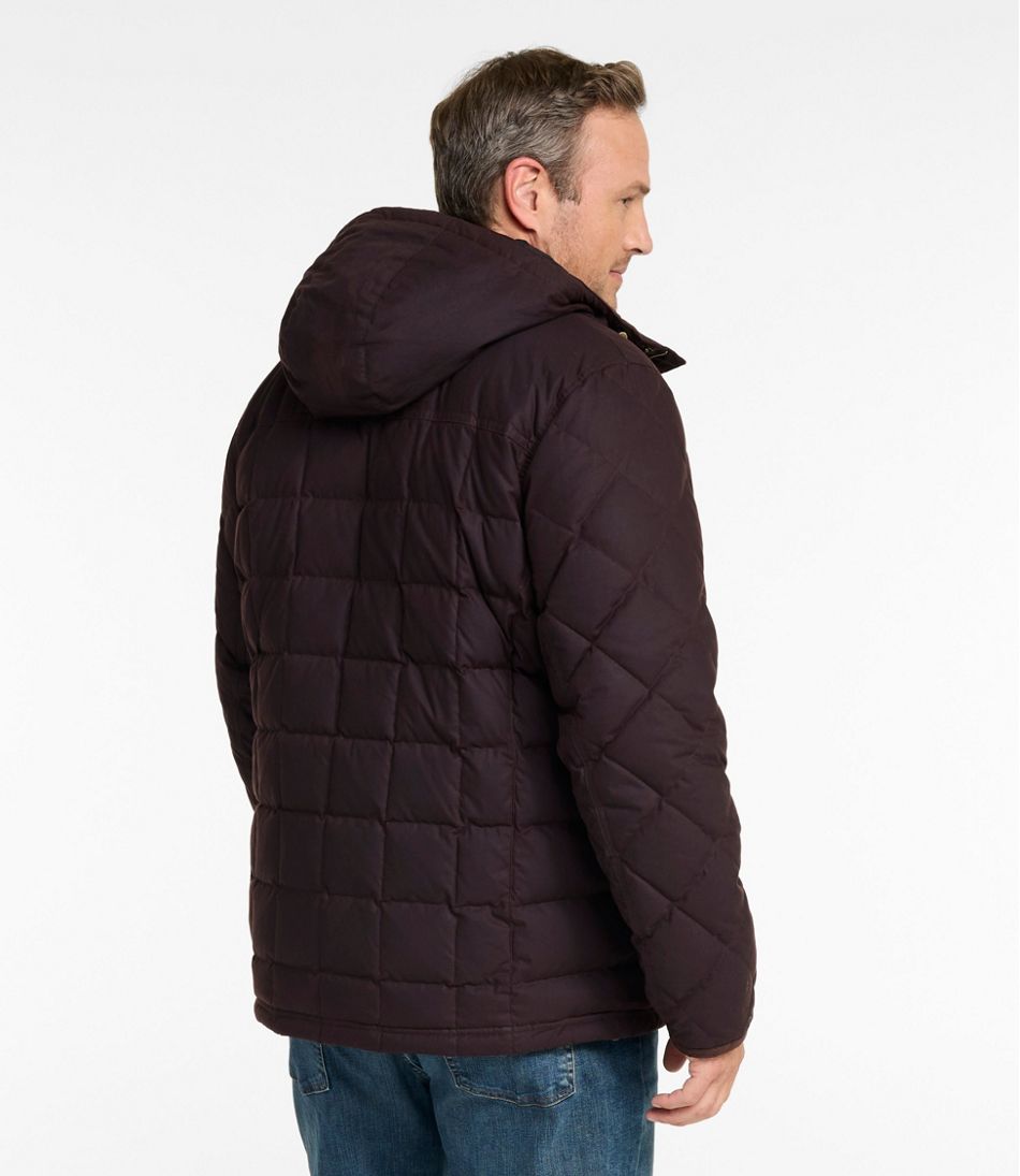 L.L.Bean Outlet | Men's Upcountry Waxed Down Hooded Jacket