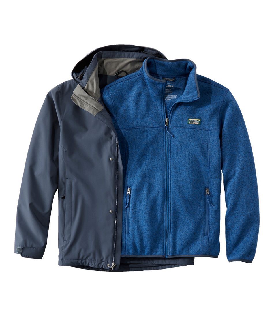 L.L.Bean | Men's Sweater Fleece 3-in-1 Jacket