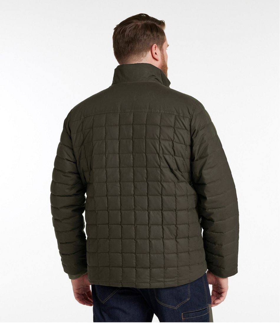 L.L.Bean Online | Men's Upcountry Waxed Cotton Down Sweater