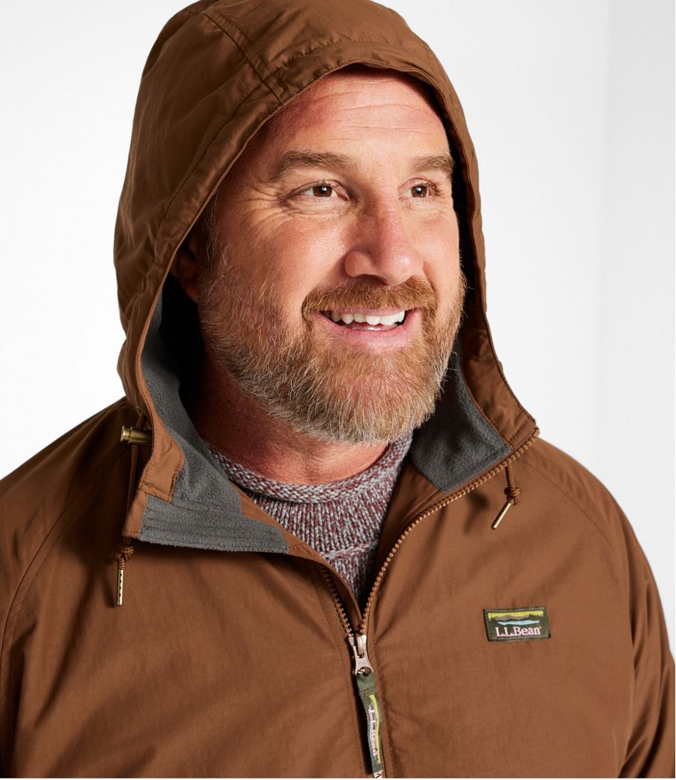 L.L.Bean Discount | Men's Insulated 3-Season Bomber Hooded Jacket, Colorblock