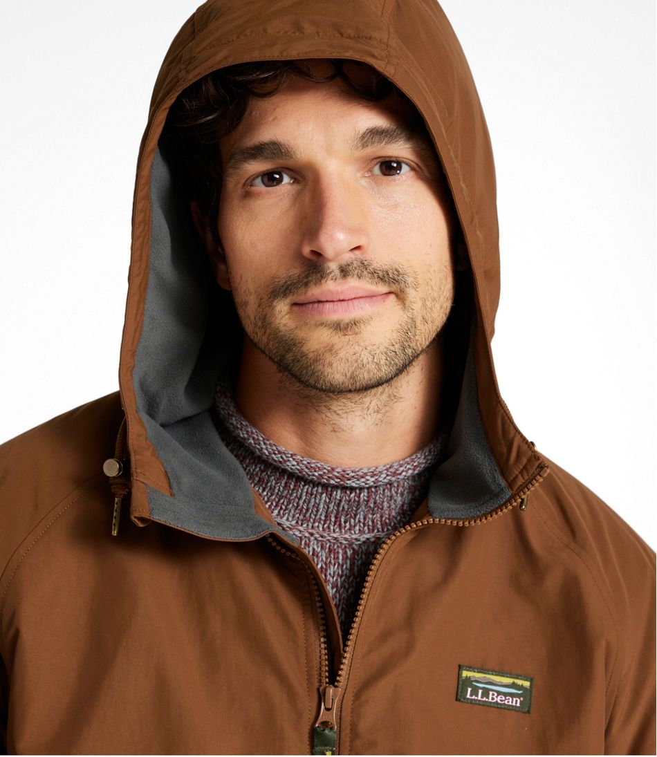L.L.Bean Discount | Men's Insulated 3-Season Bomber Hooded Jacket, Colorblock
