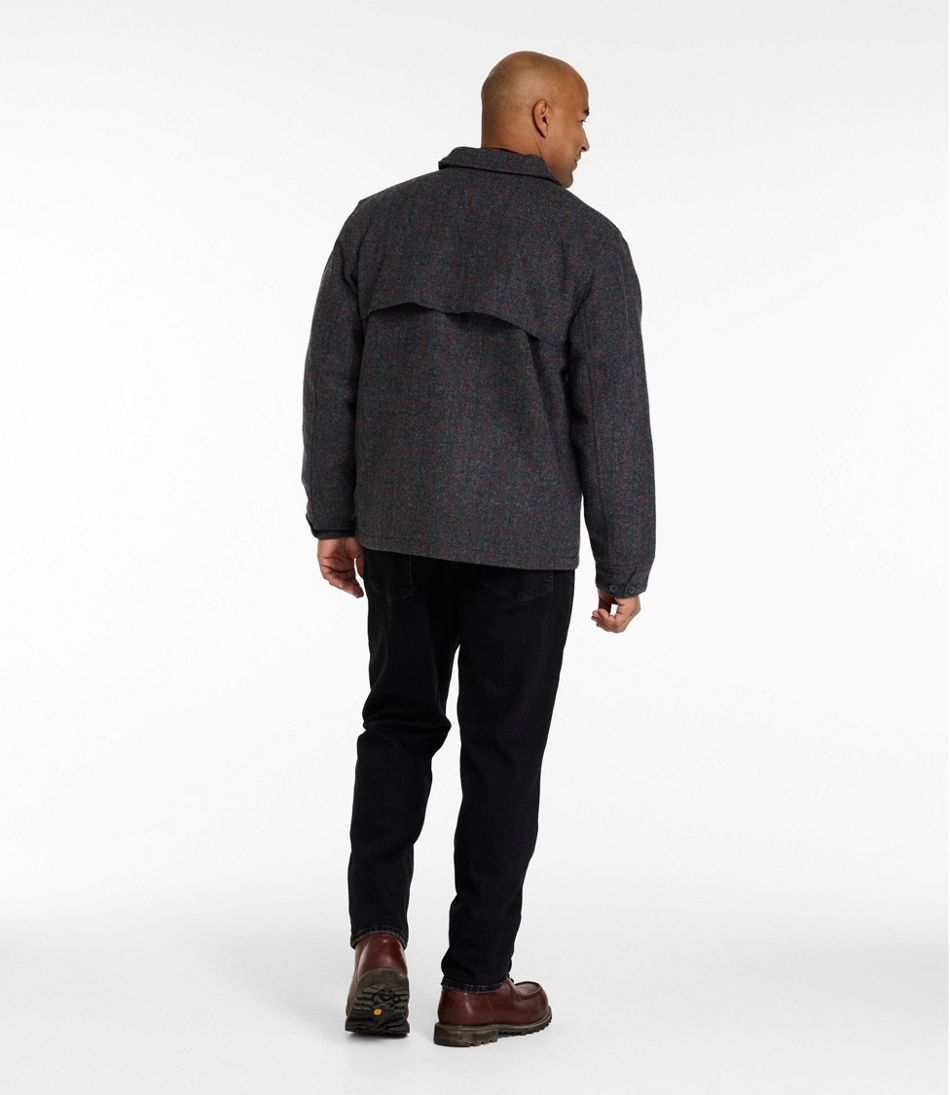 L.L.Bean US | Men's Maine Guide Zip-Front Jac-Shirt with PrimaLoft, Plaid