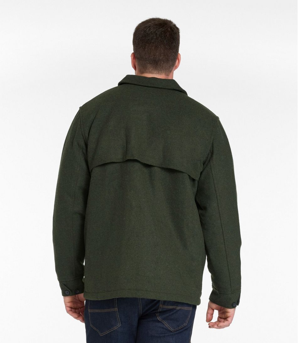L.L.Bean Outlet | Men's Maine Guide Zip-Front Jac-Shirt with PrimaLoft