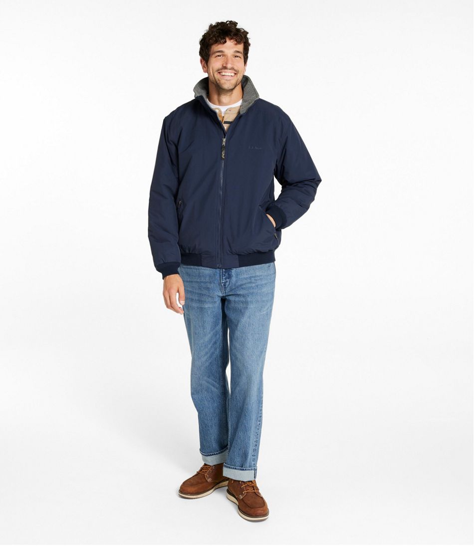 L.L.Bean Sale | Men's Warm-Up Jacket, Fleece Lined