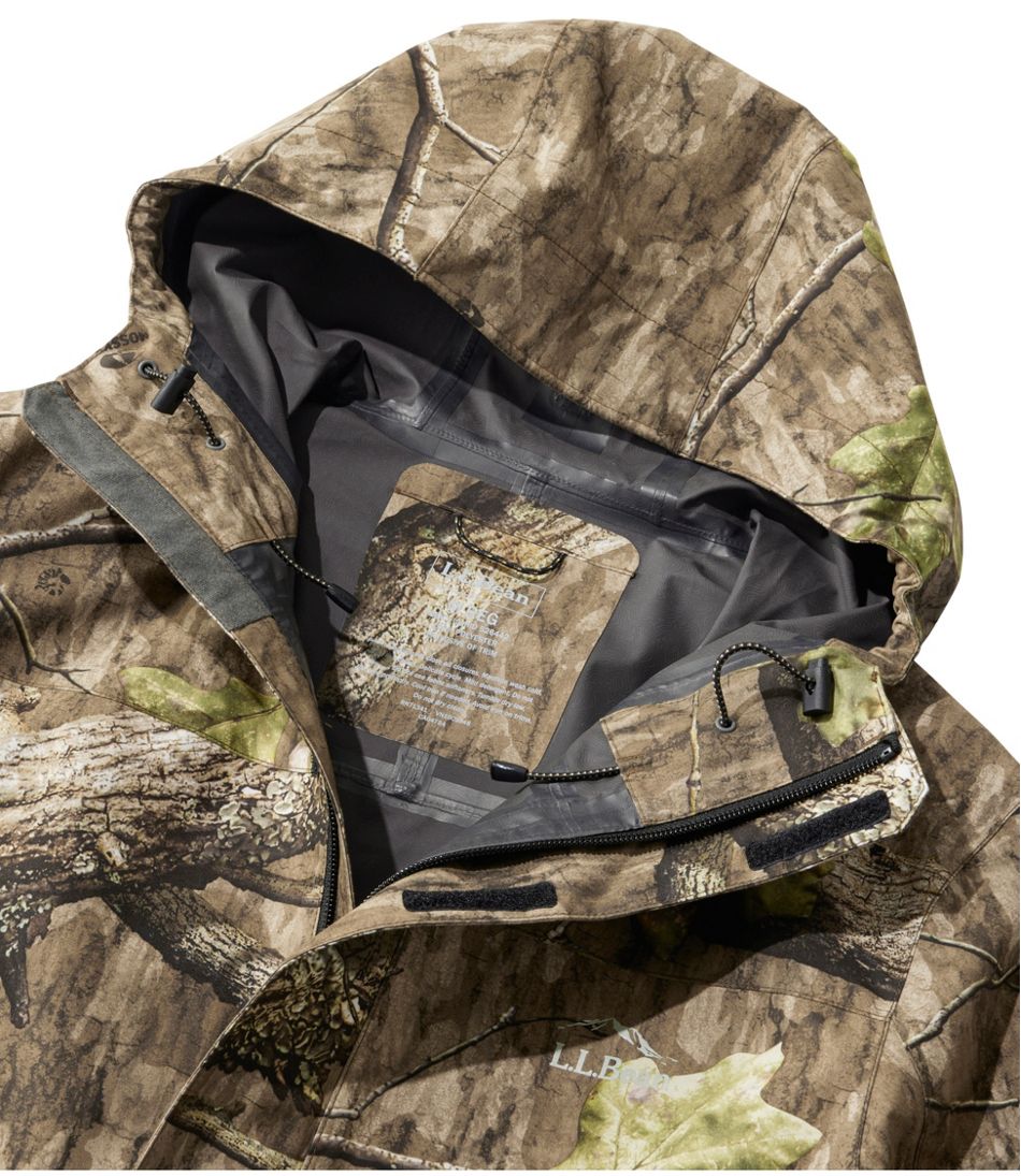 L.L.Bean Outlet | Men's Northwoods II Rain Jacket, Camo