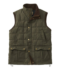 L.L.Bean New | Men's Upcountry Waxed Cotton Down Vest