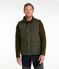 L.L.Bean New | Men's Upcountry Waxed Cotton Down Vest