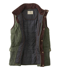 L.L.Bean New | Men's Upcountry Waxed Cotton Down Vest