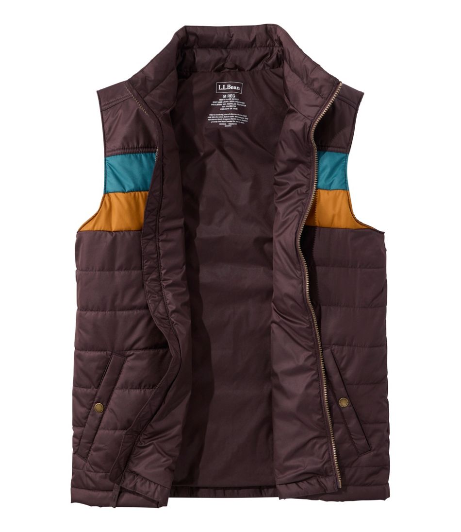 L.L.Bean Online | Men's Mountain Classic Puffer Vest, Colorblock