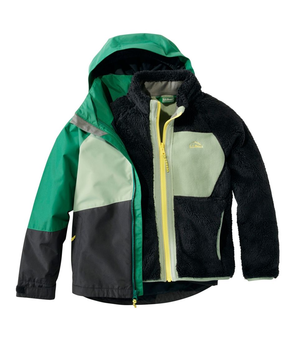 L.L.Bean Outlet | Kids' Fleece-Lined 3-in-1 Jacket