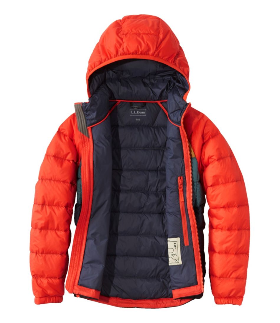 L.L.Bean On Sale | Kids' Ultralight 650 Down Jacket, Colorblock
